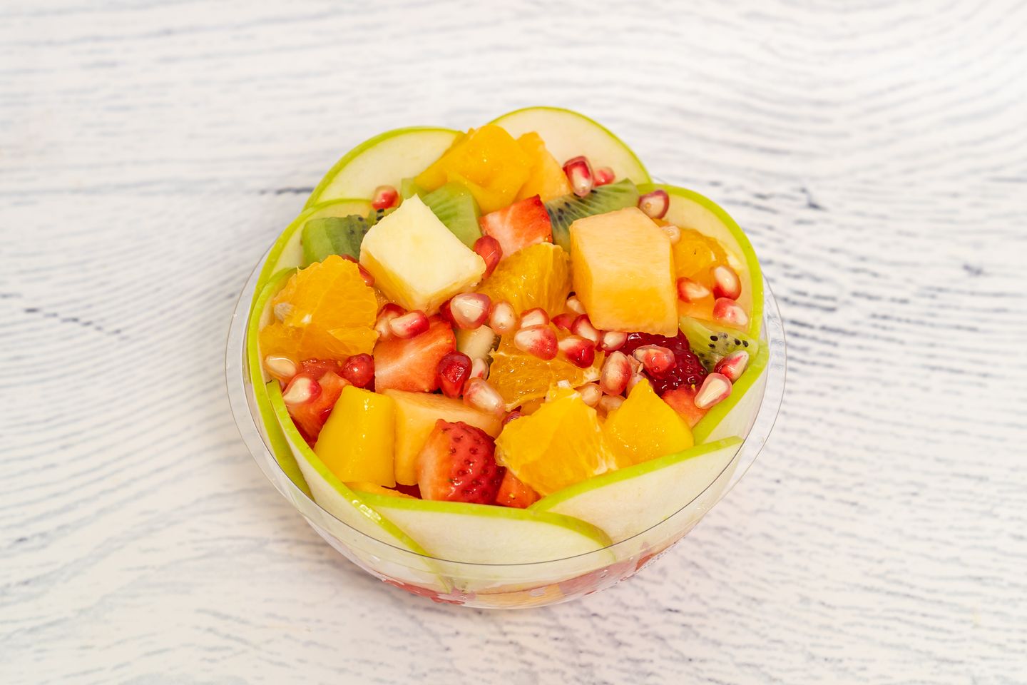 Sliced ​​Fruit Salad