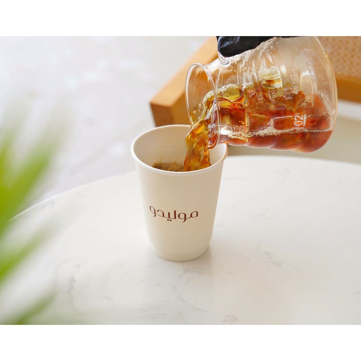في 60 بارد مقطرة