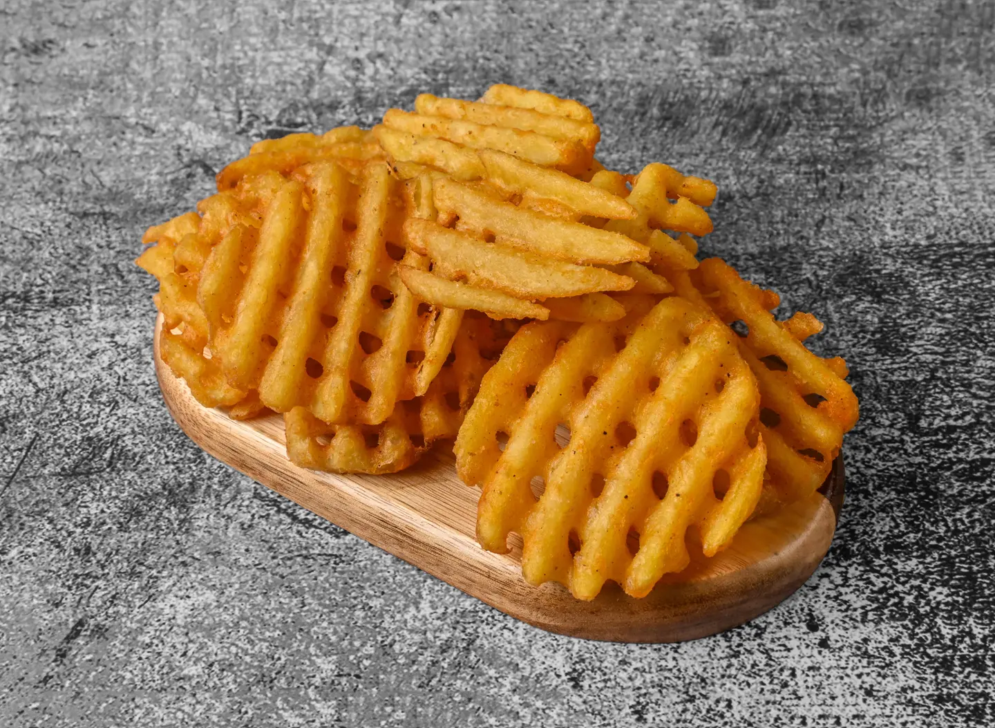 بطاطس كرسبي وسط