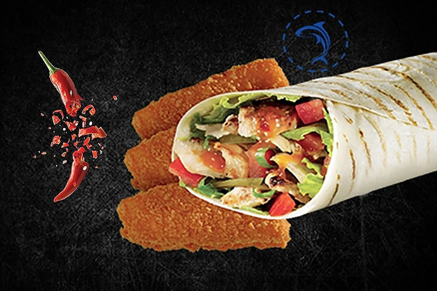 Spicy Fish Fillet Sandwich