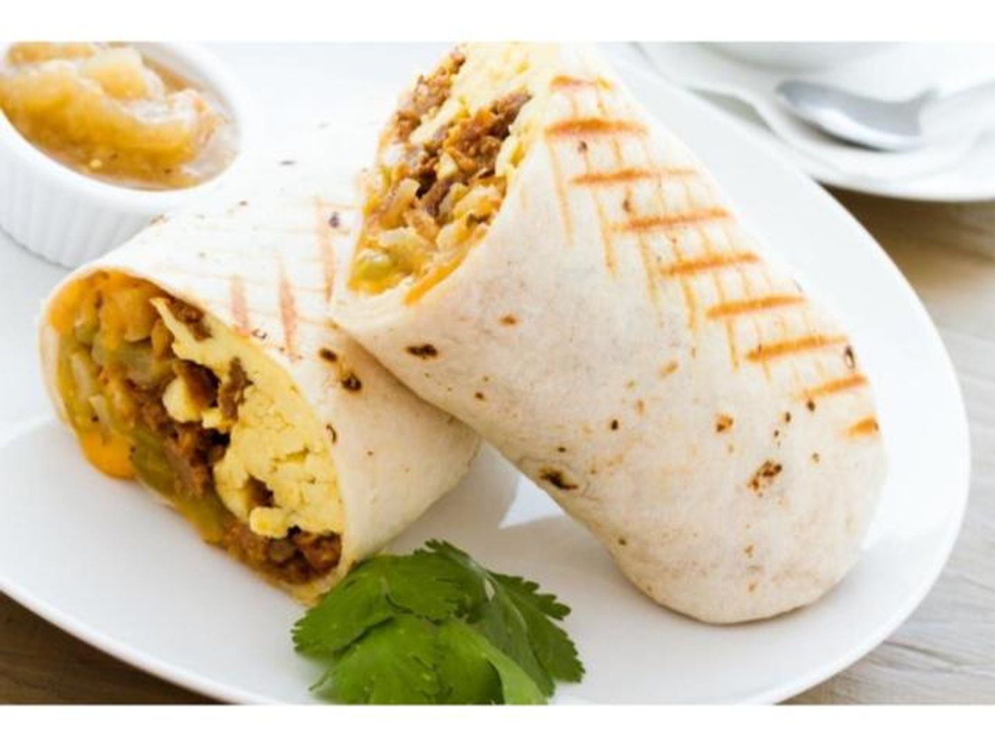 Mexican Burrito With Egg Meal