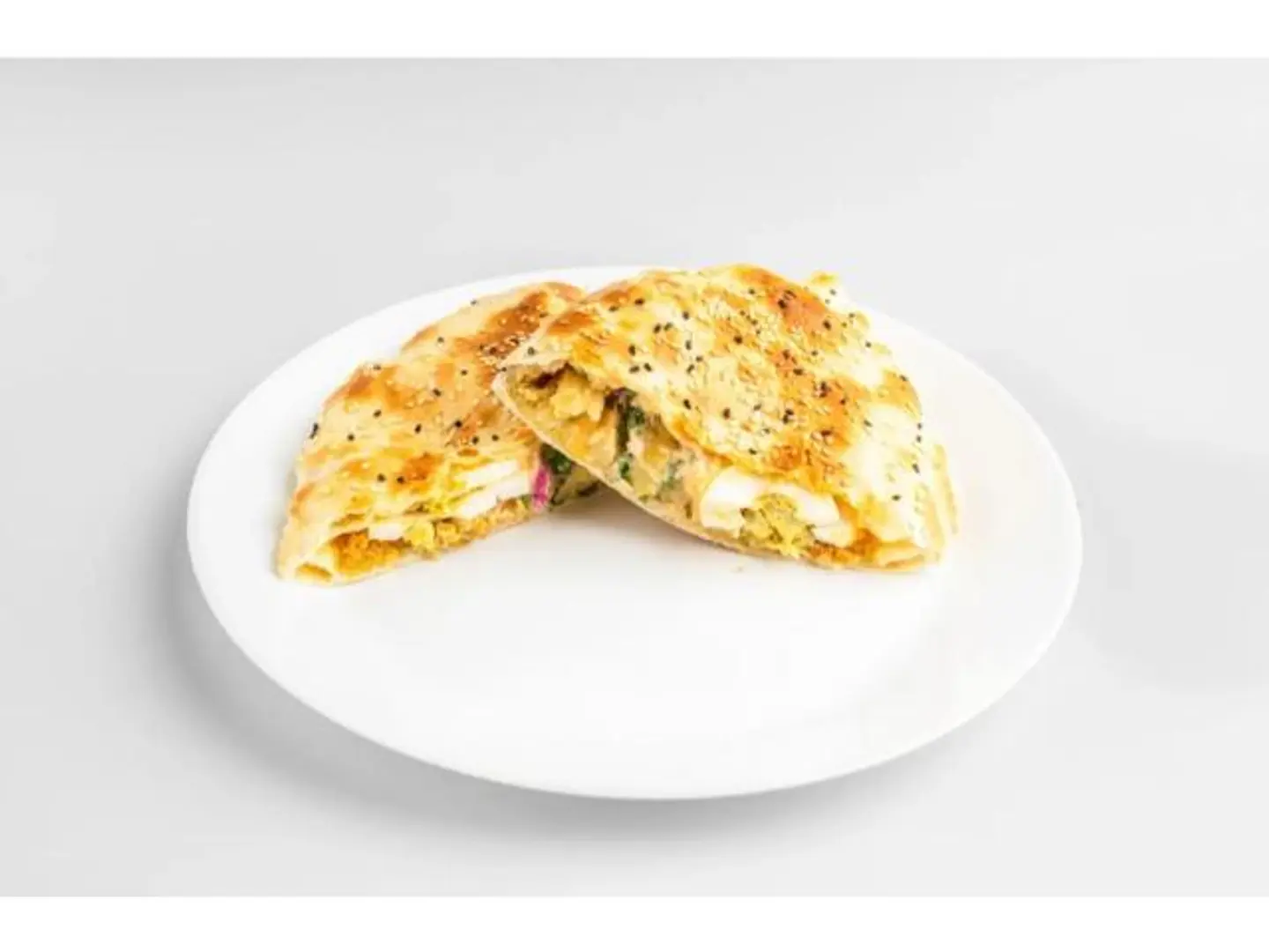 Falafel And Egg Pie