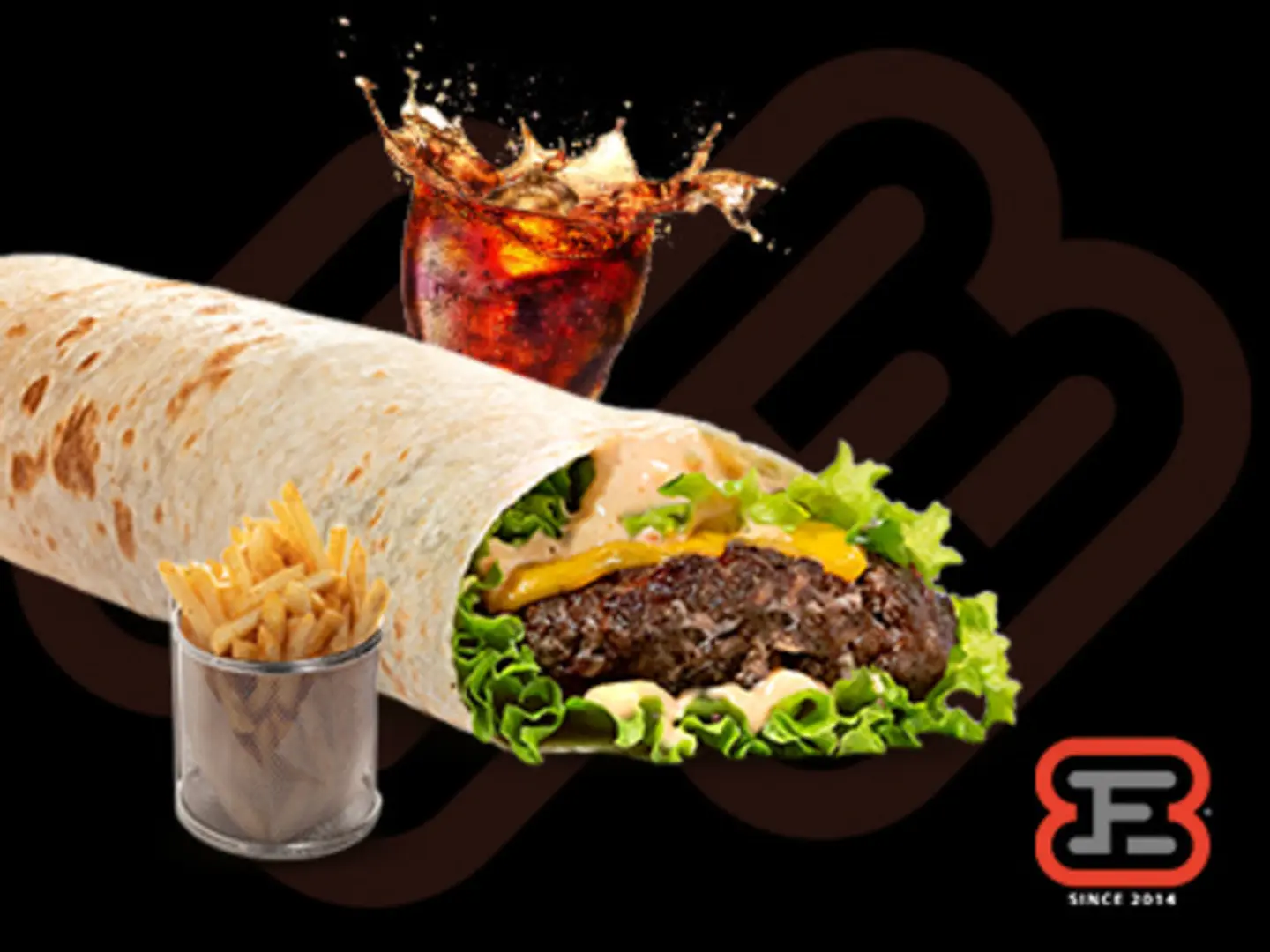 Beef Wrap Combo