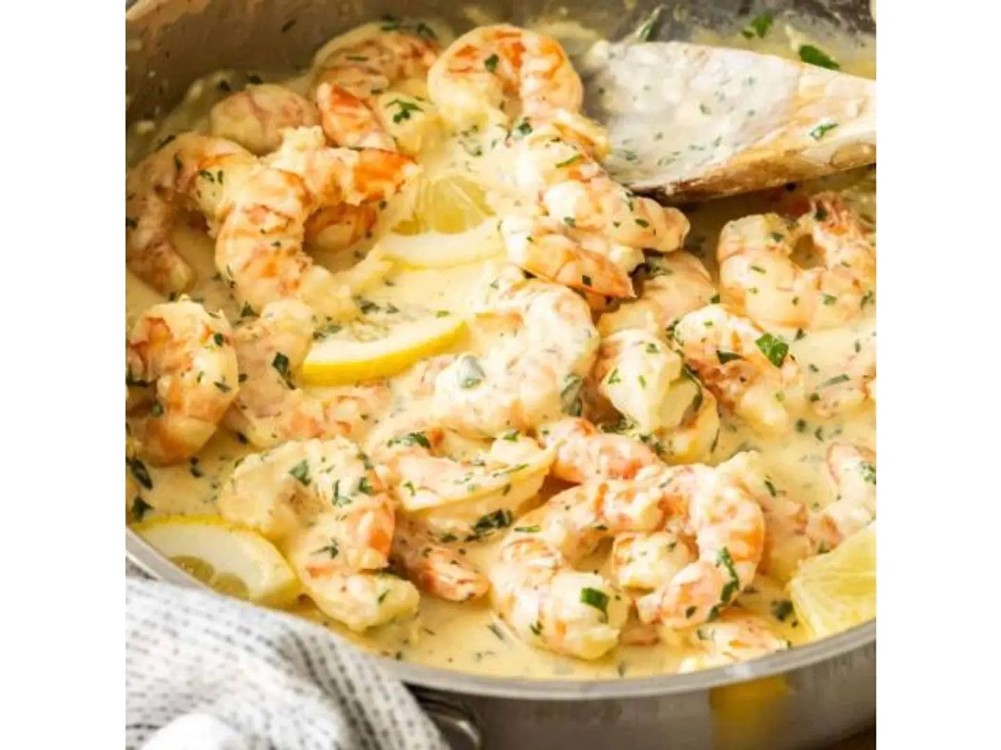 روبیان بصلصة الثوم