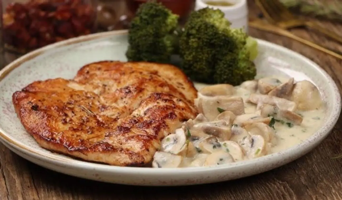 Chicken Breasts With Spicy Mushroom Sauce