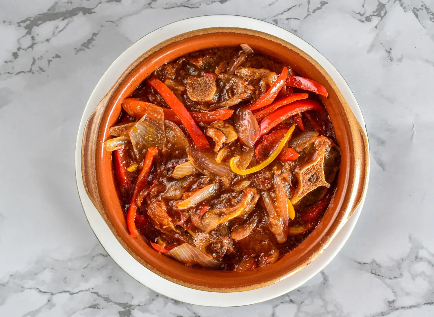Akkawi With Rice And Vegetables Tagine