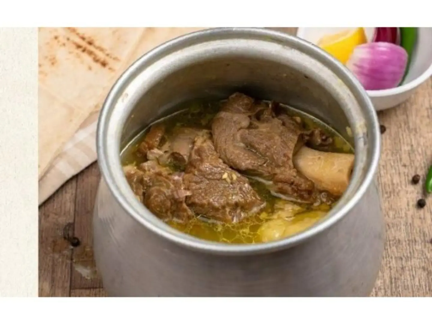 برمة لحم بدون ارز