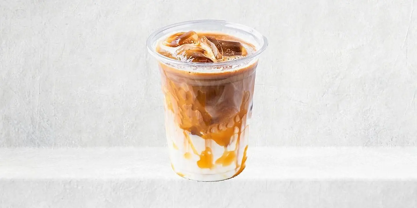 Iced Soland Caramel Latte
