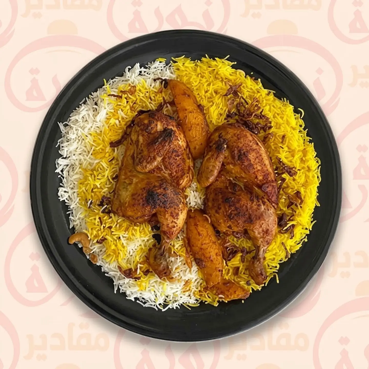 دجاج بالفرن - نص حبة دجاج
