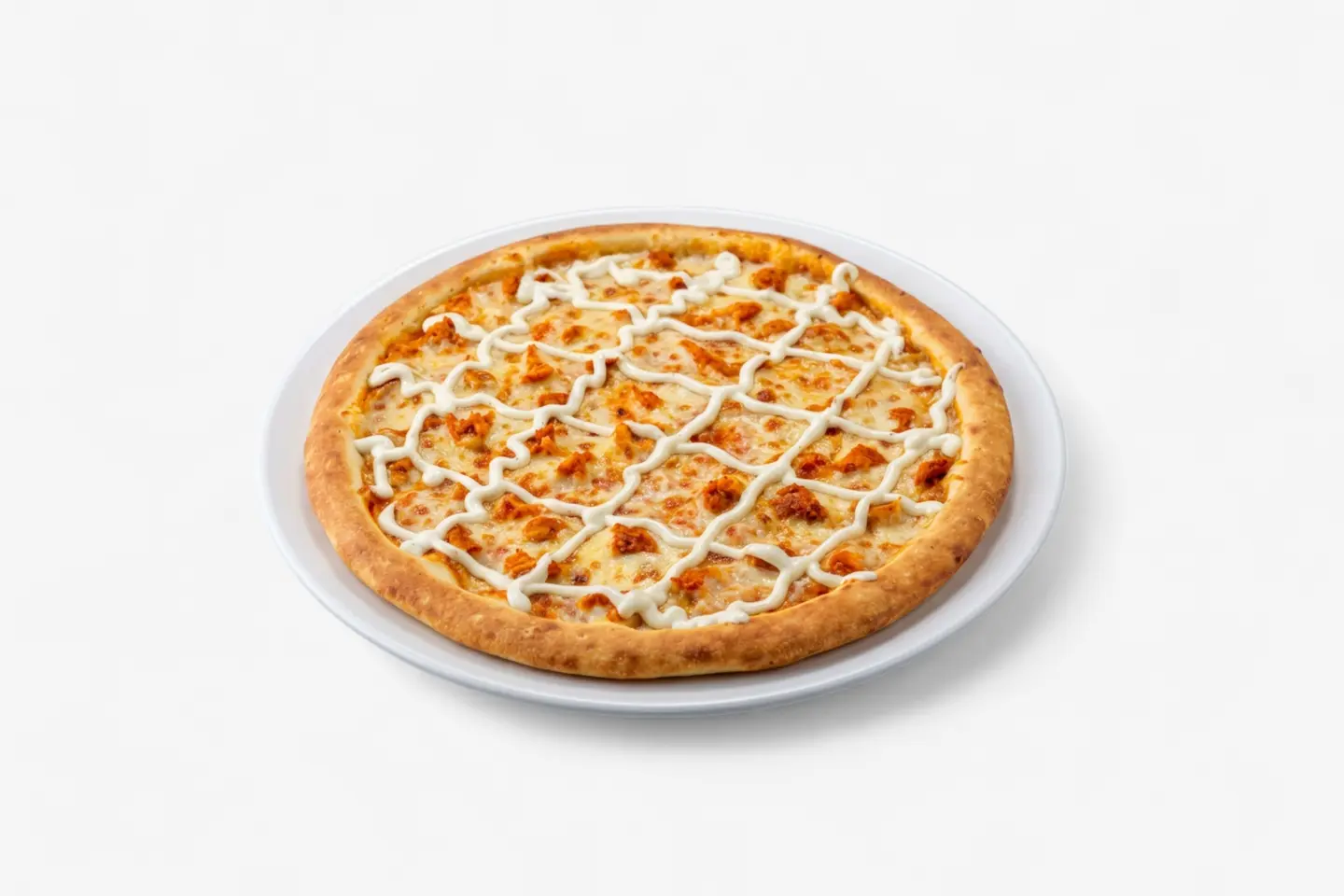 Chicken Pizza With Ranch Sauce