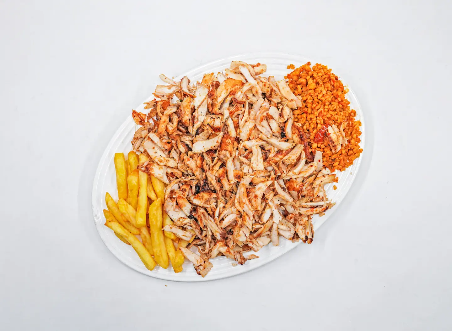 صحن شاورما دجاج
