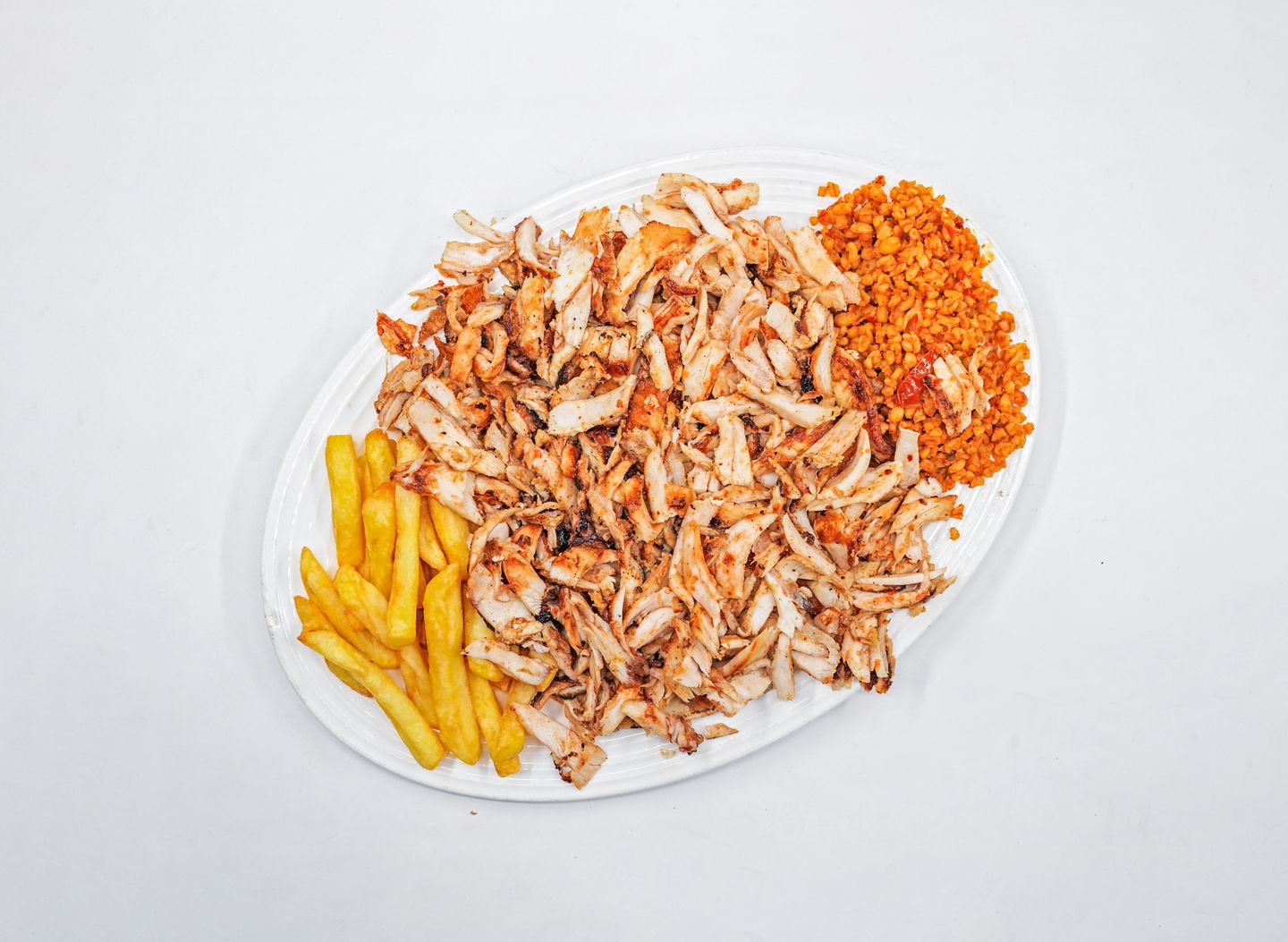 صحن شاورما دجاج