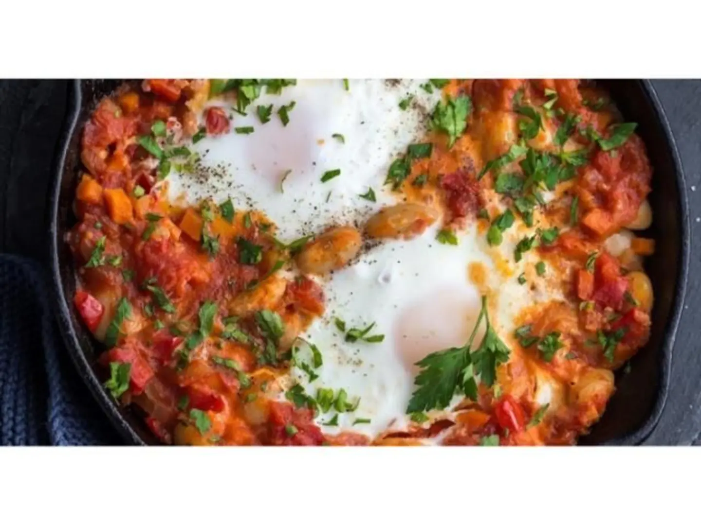 Beans With Eggs