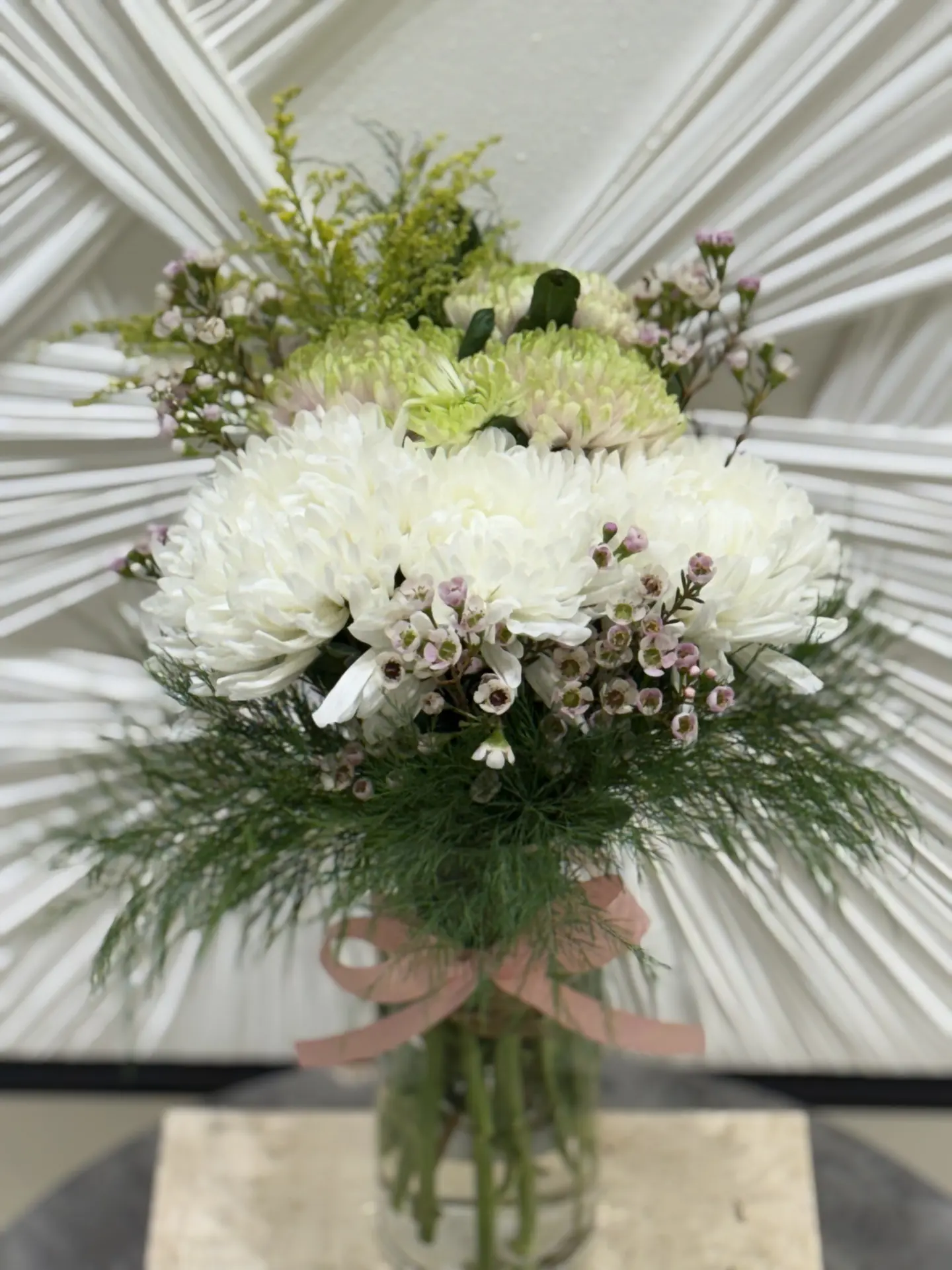 فازة ورد 3 طبيعي