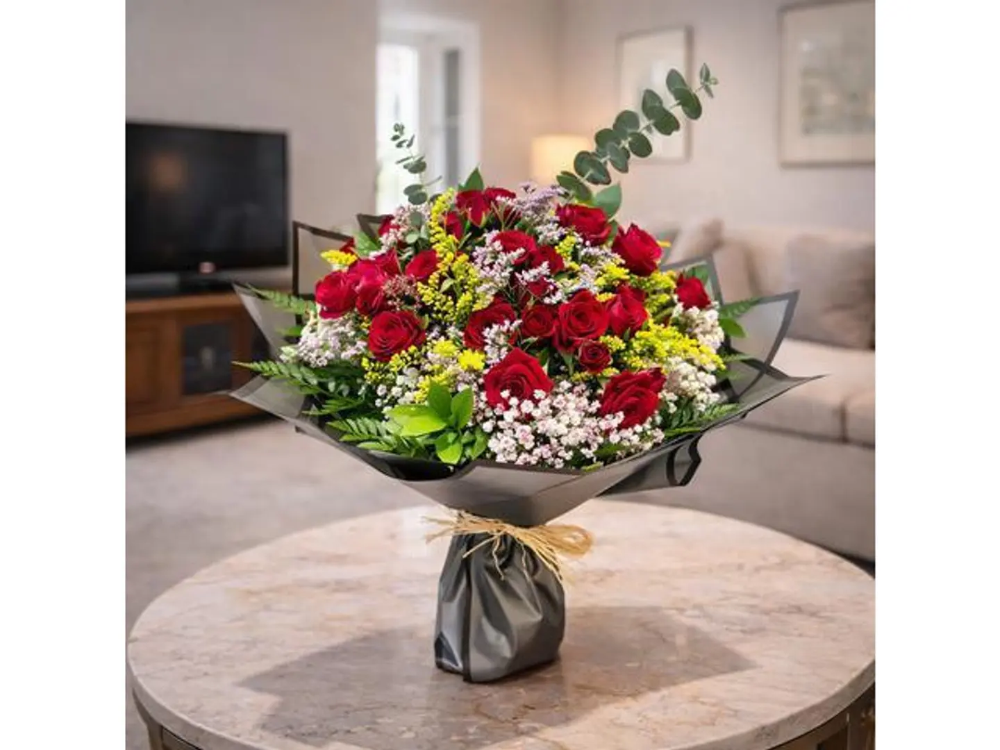 احمر غلاف اسود ثمانية