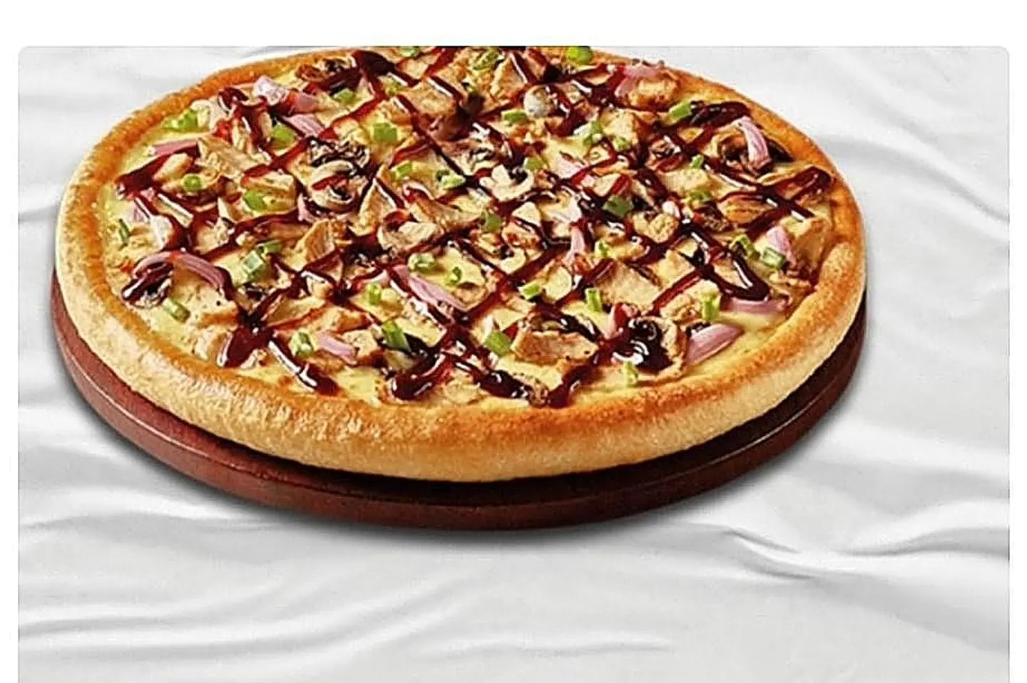 Chicken Pizza With Bbq