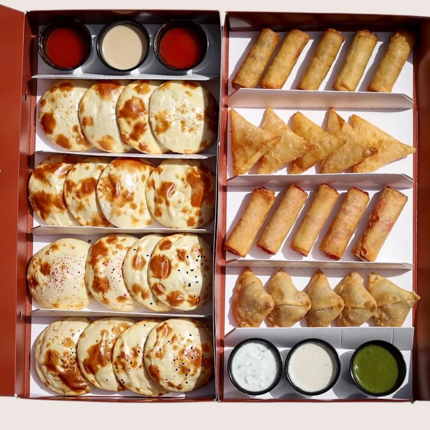 كومبو بوكس رمضان + بوكس مقليات مدور