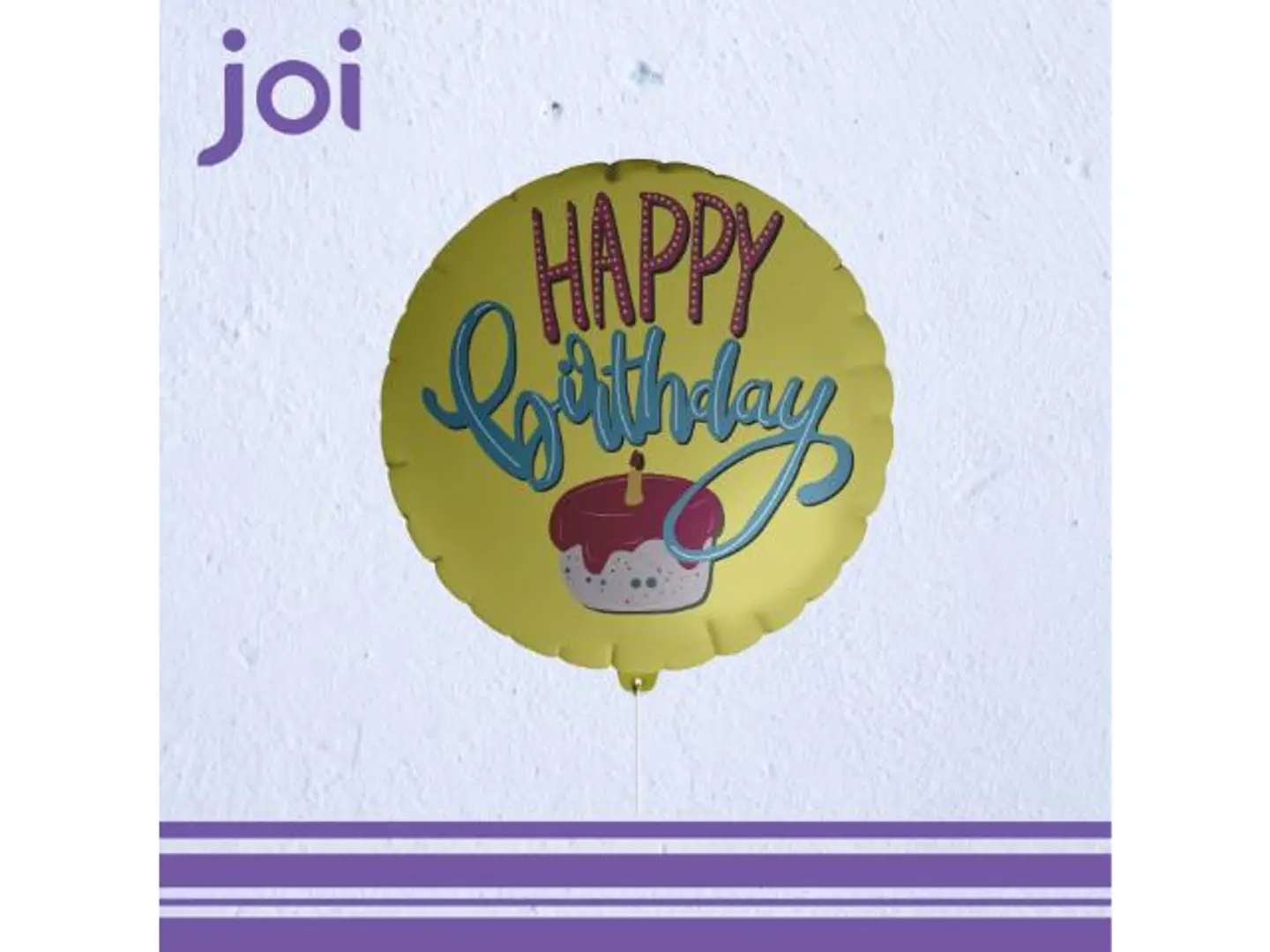 Birthday Balloon In English