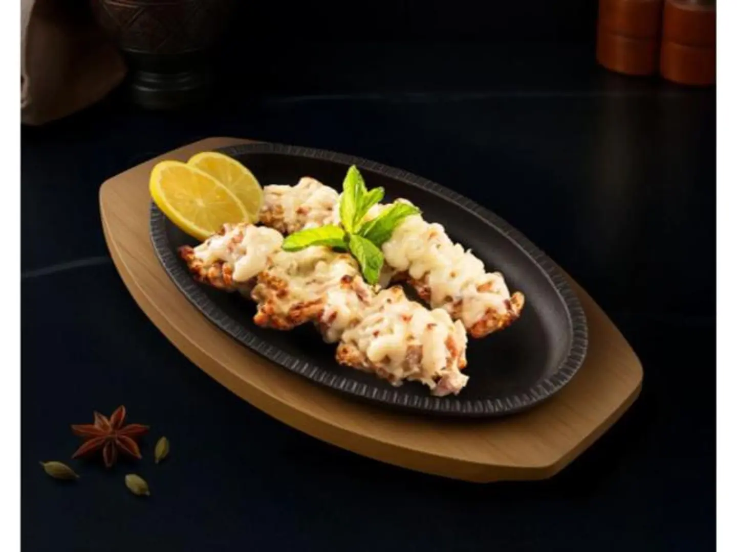 Cheese Chicken Kebab