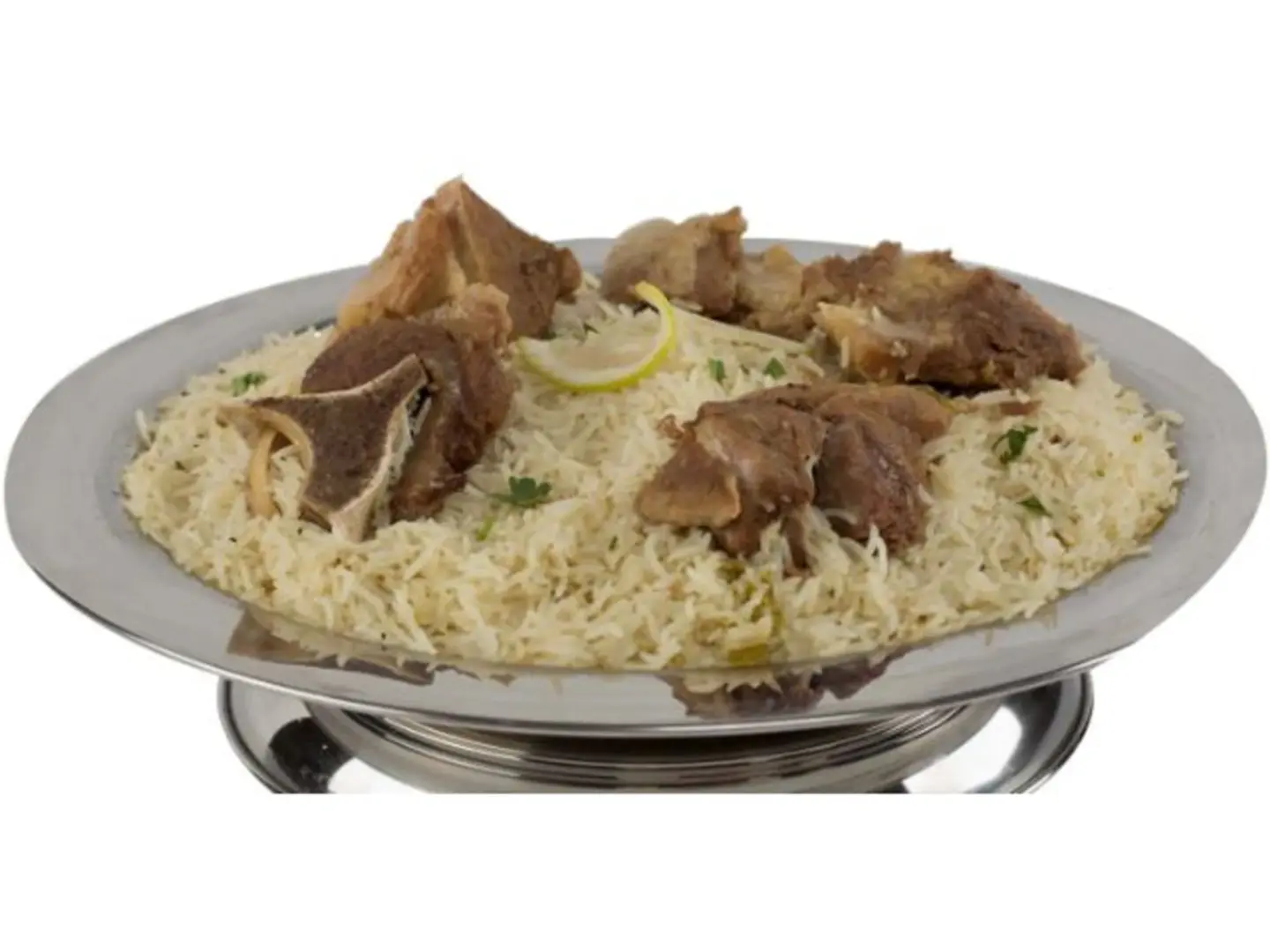 كبسه لحم رز ابيض