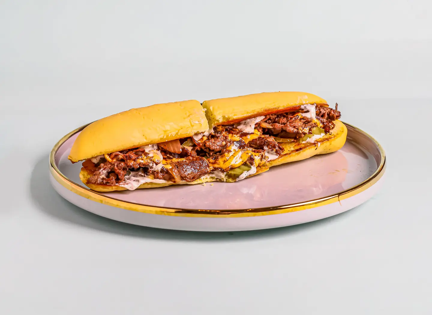 Cheese Steak Beef Sandwich