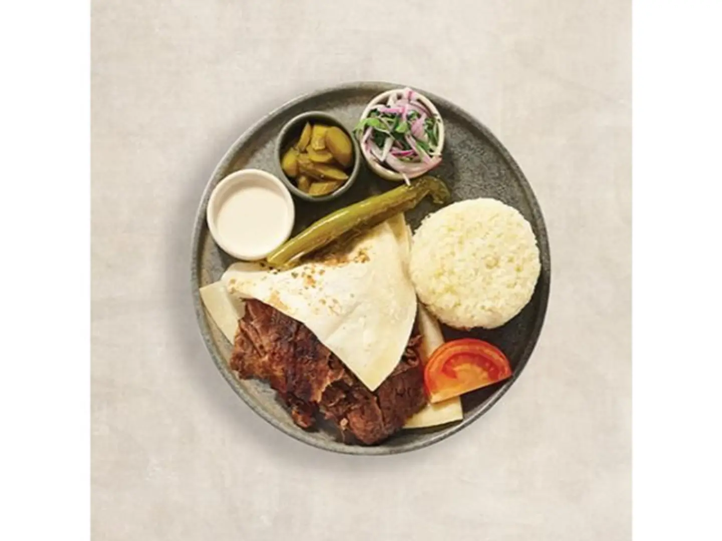 Angus Beef Doner With Rice