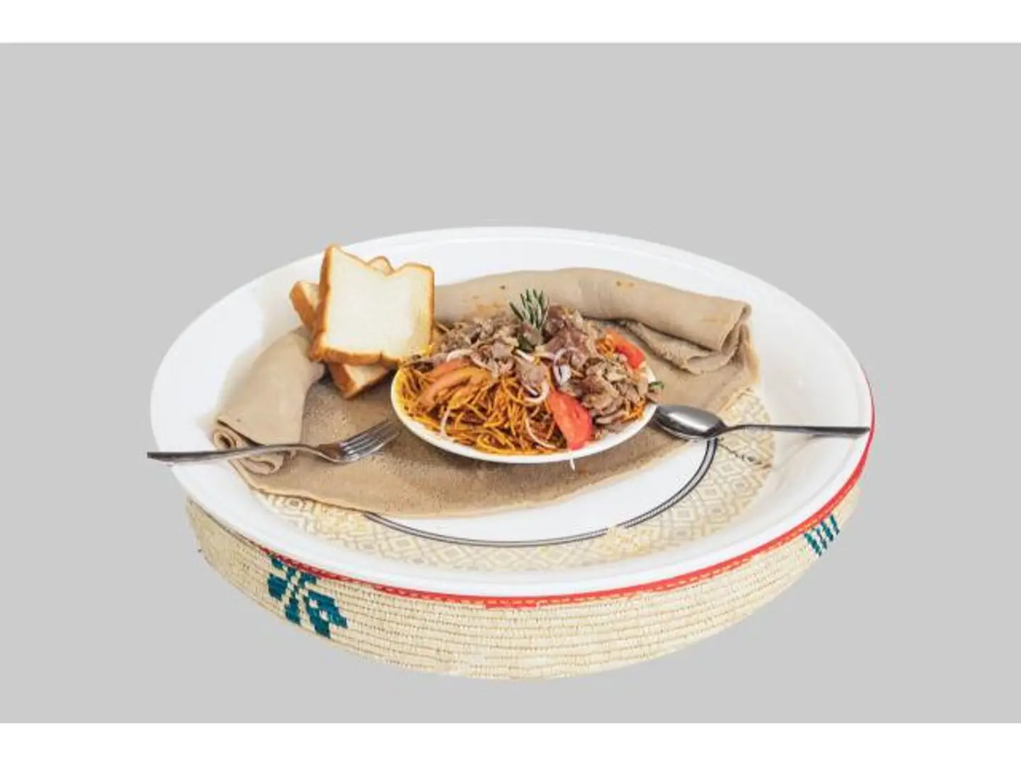 باستا باللحم