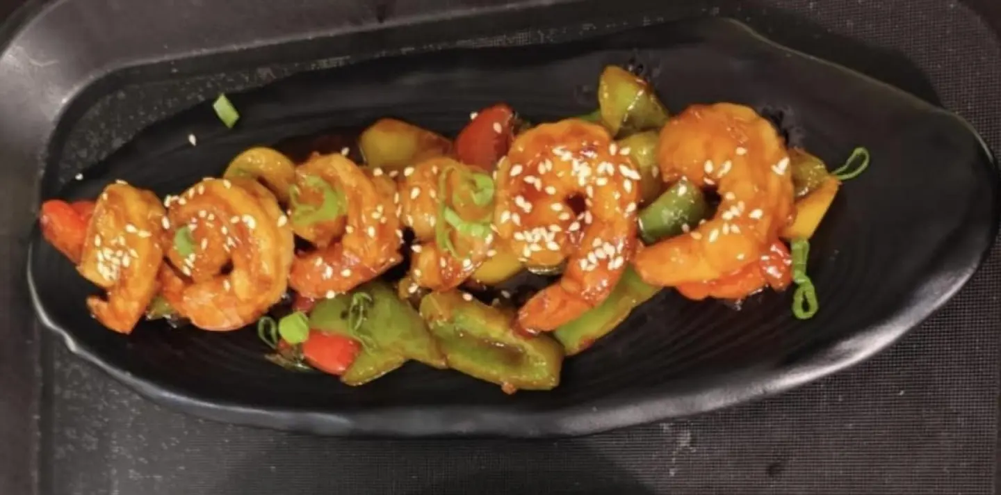 Shrimp Teppanyaki