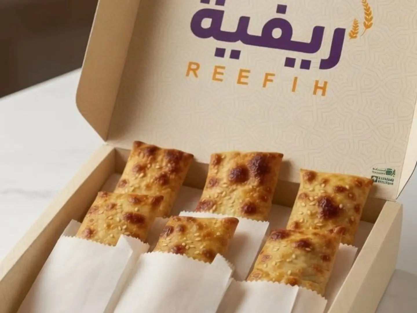 Rectangular Pie Box 6 Pieces