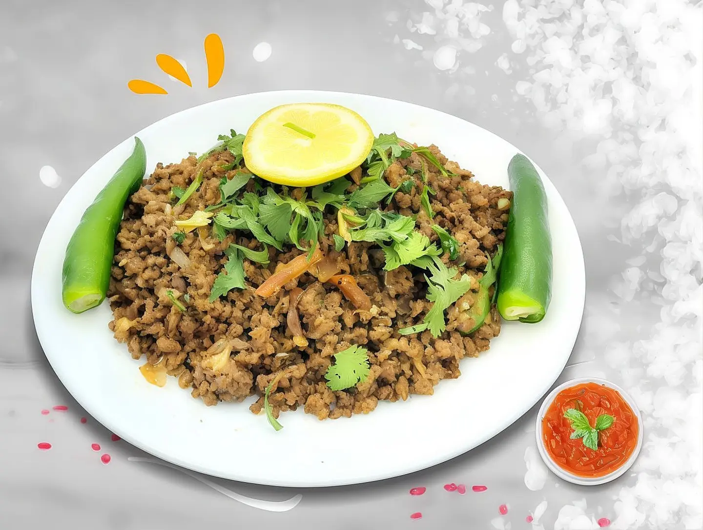 دقة لحم طازج