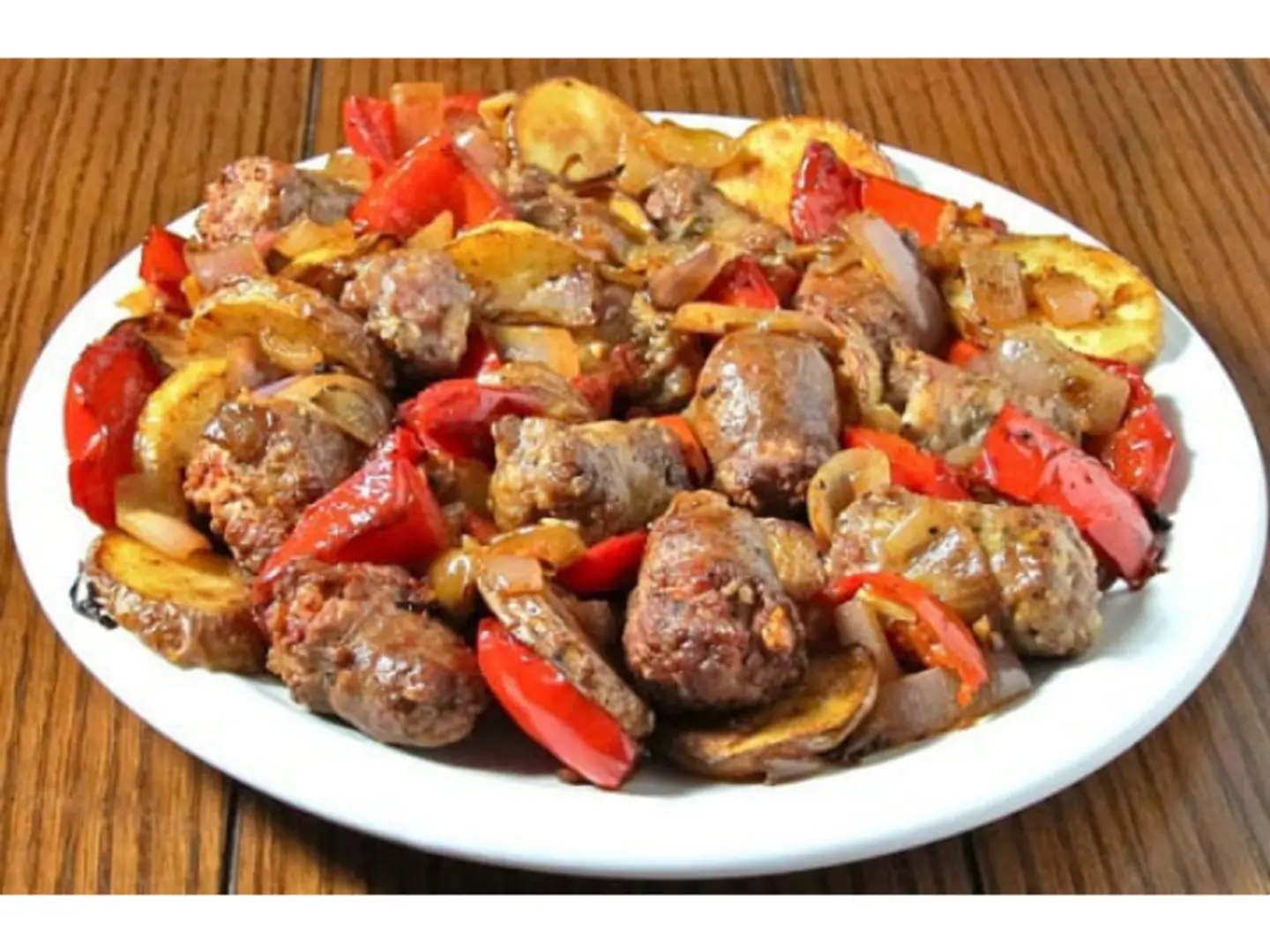 Grilled Sausage Meal