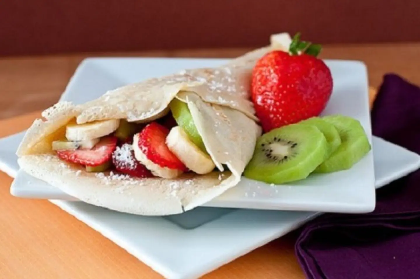 Royal Crepe With Fruits