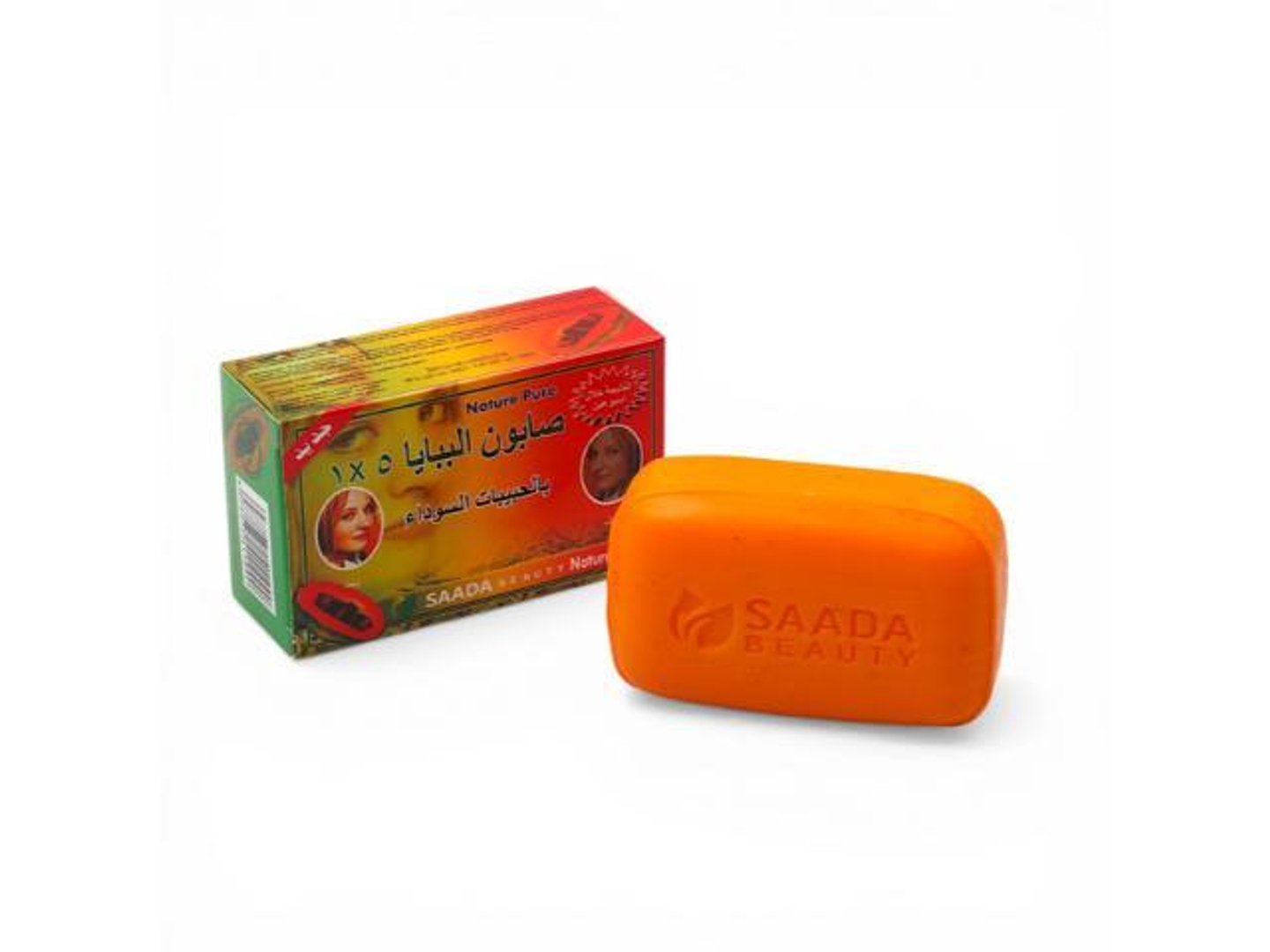 Papaya Soap 5 In 1 Saada Beauty 135g