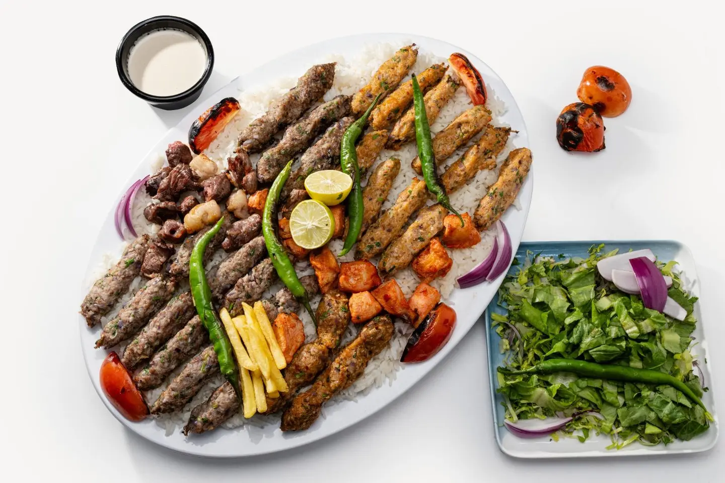Rice With Mixed Grill One Kilo