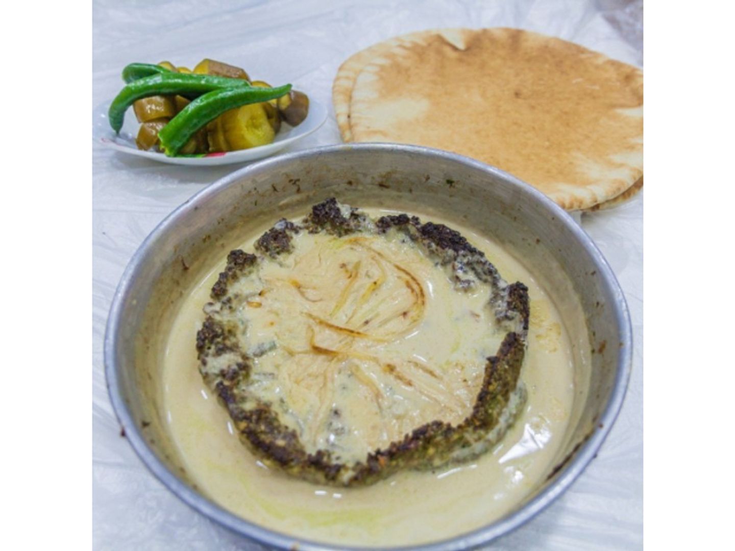 كفتة بالطحينة