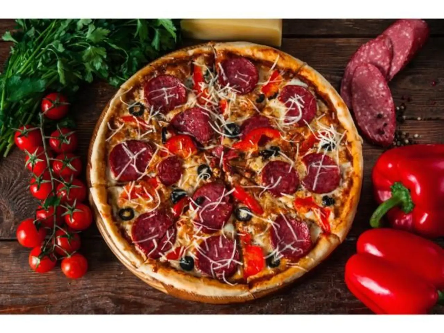 جبنة مع البيبروني