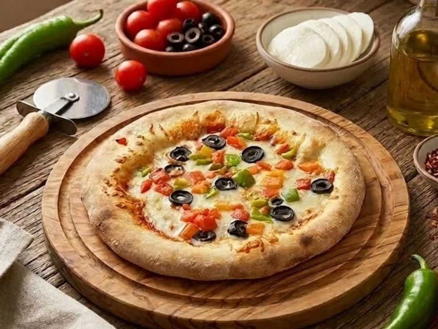 Vegetable Pizza