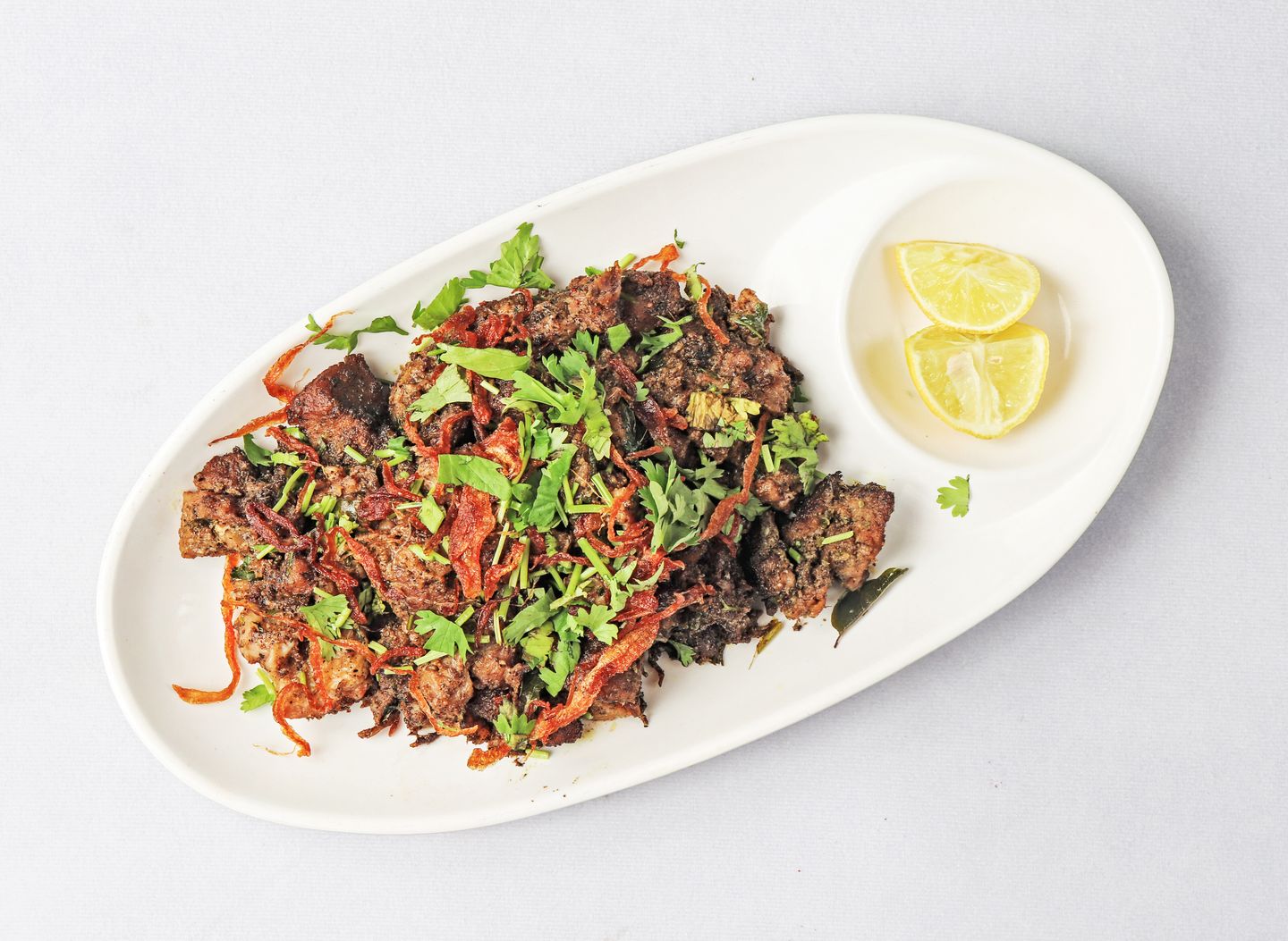 Grilled Meat With Black Pepper