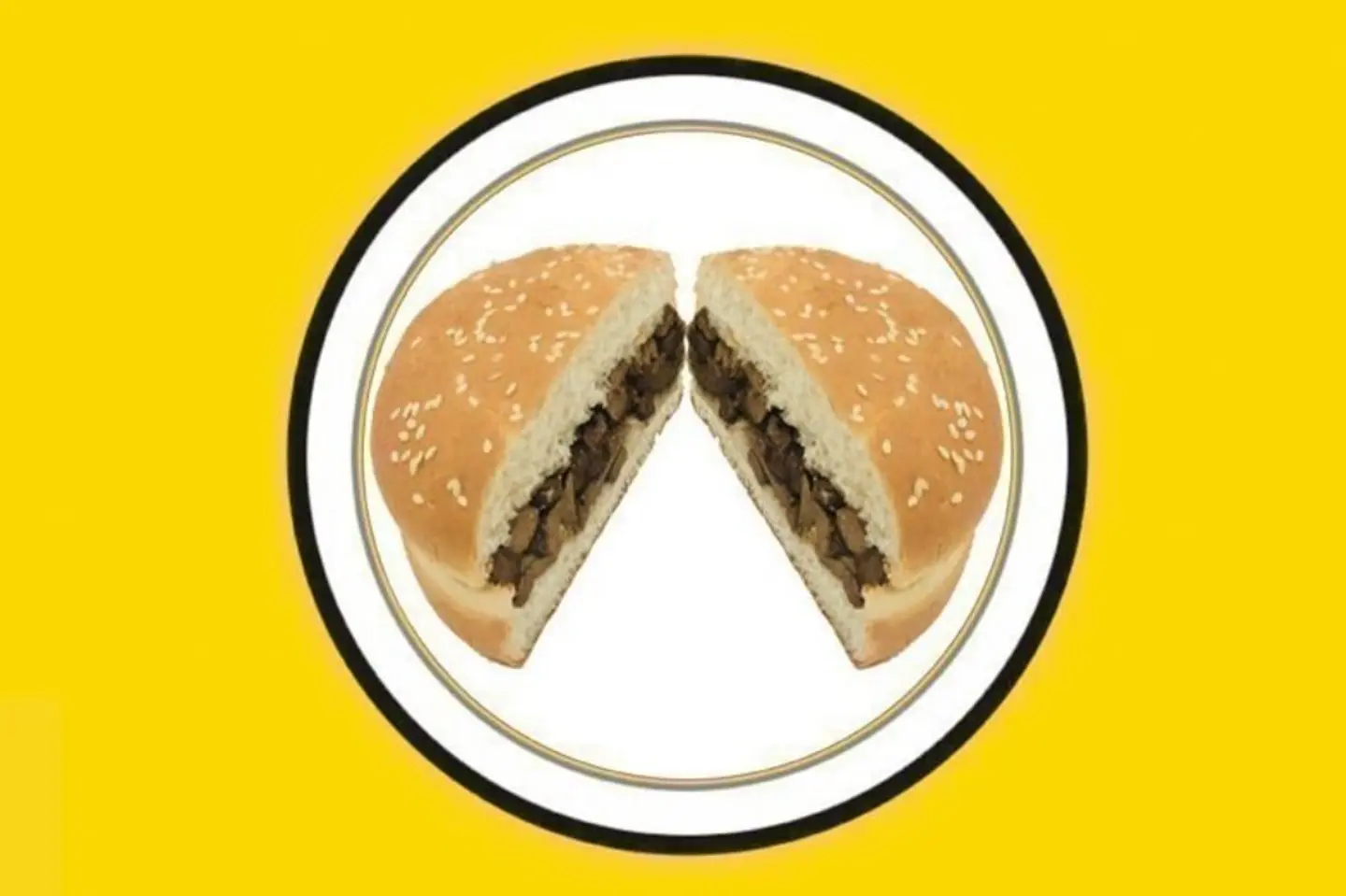 كبده بخبز البرجر