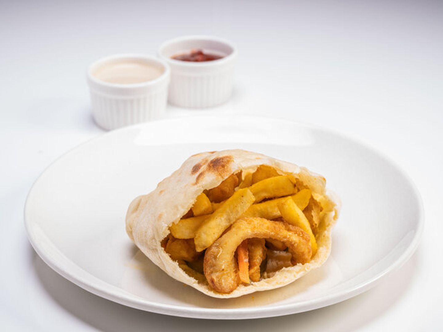 Mix Seafood Pita Bread