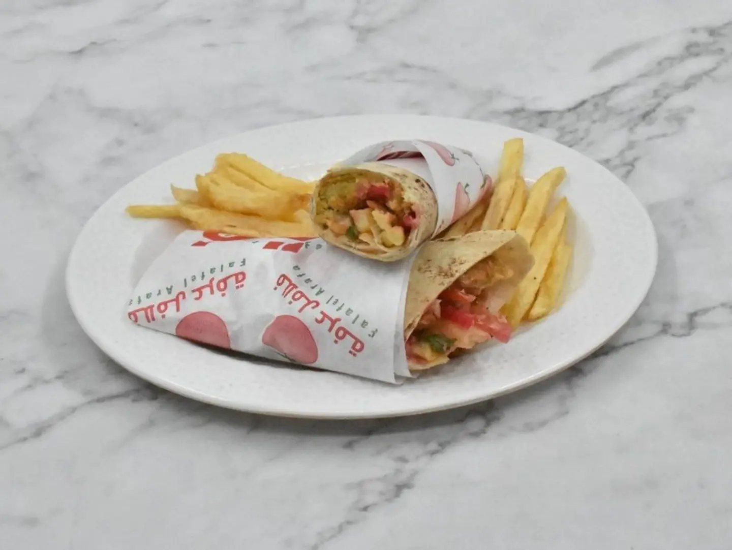 Mixed Hummus Sandwich