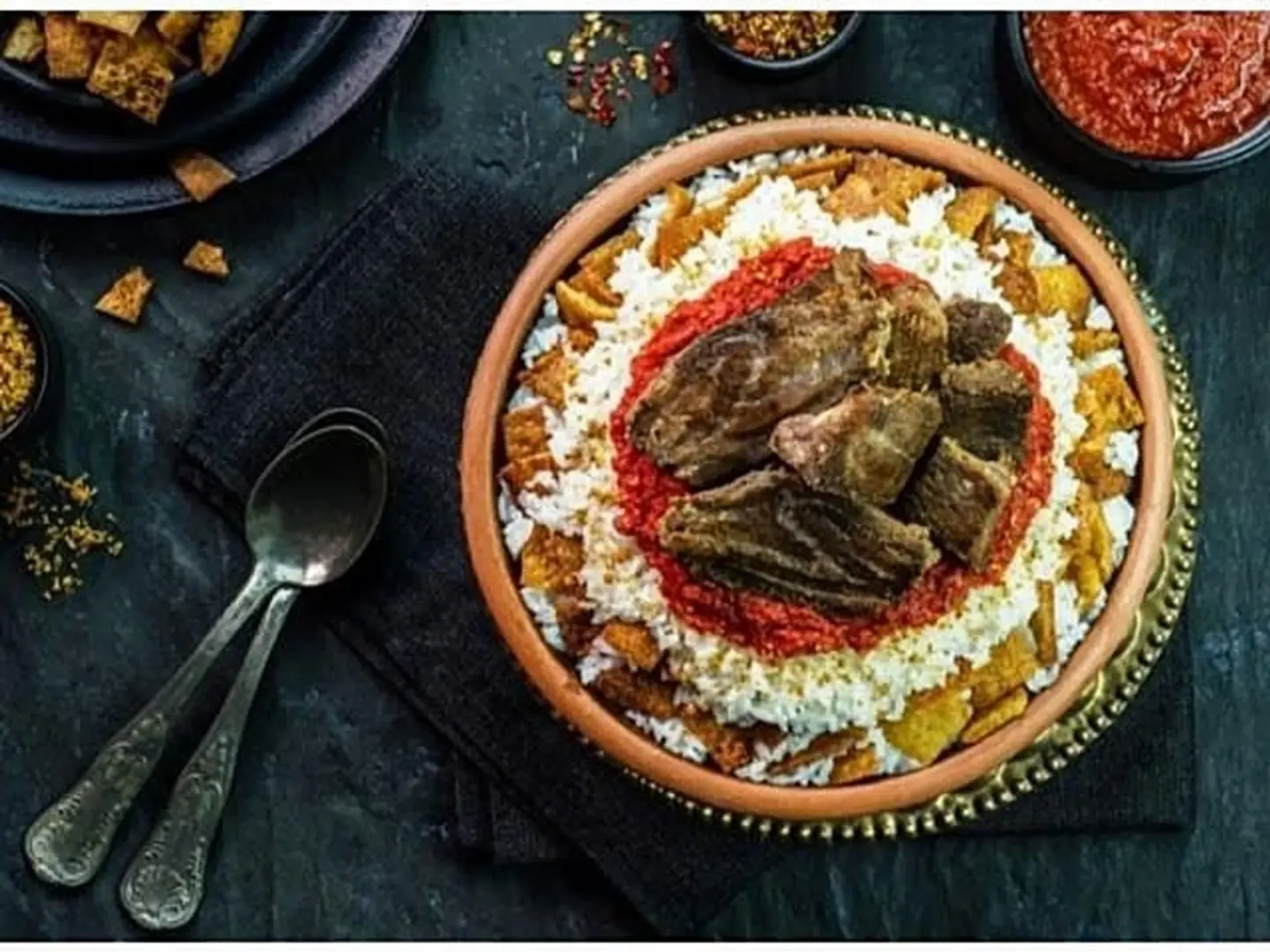 Roasted Meat Fatteh