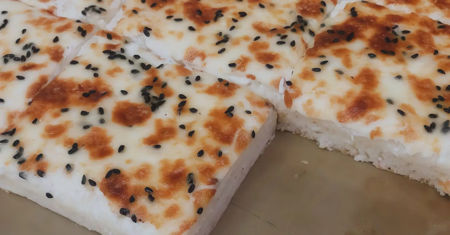 جبن مع لبنة