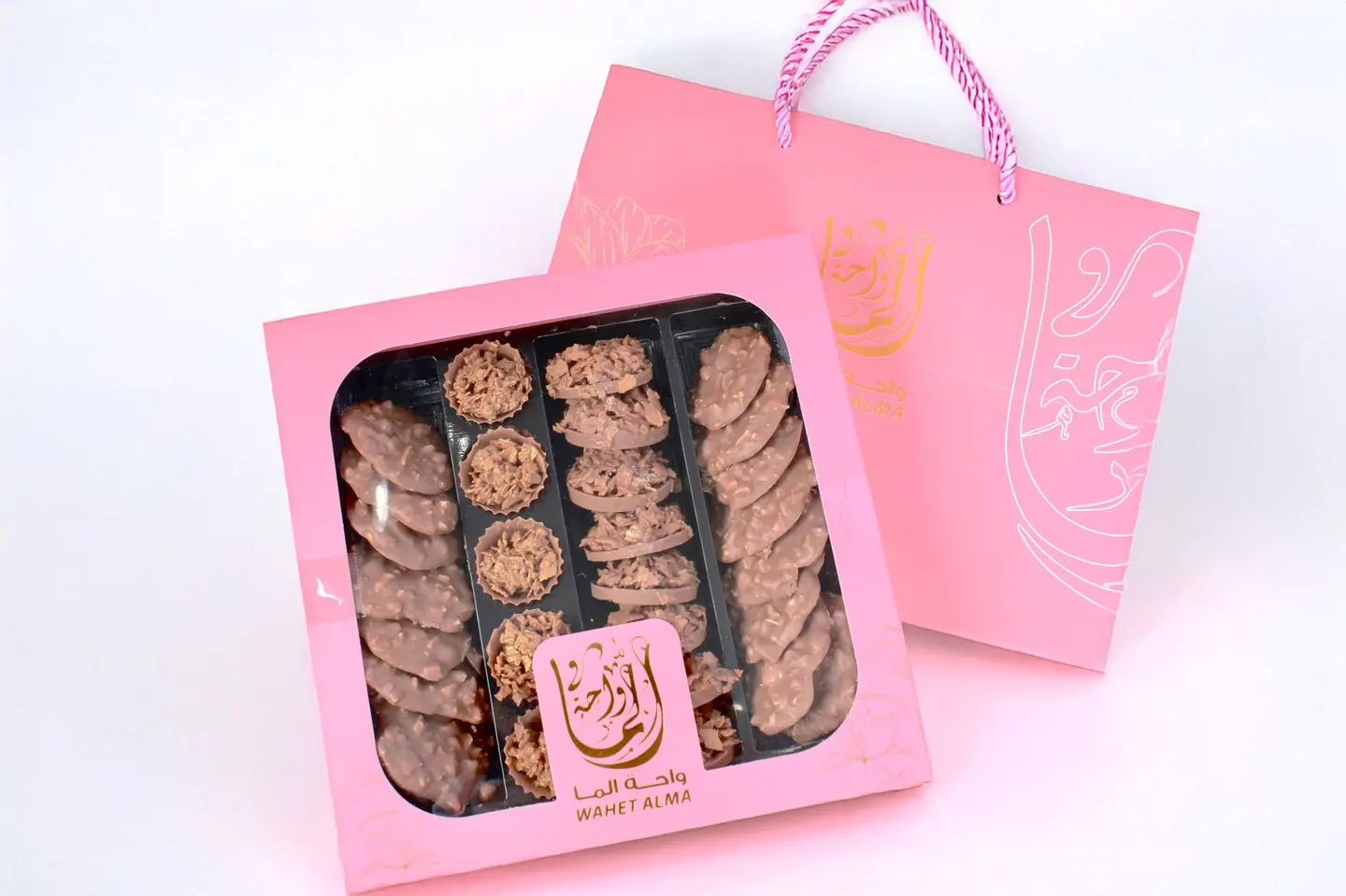 Chocolate Feuilletine And Almond Rock