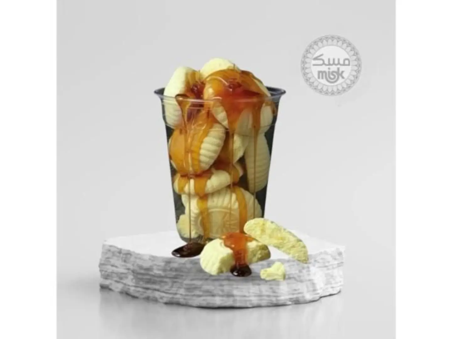 اقط بالعسل الطبيعي - 6 قطع