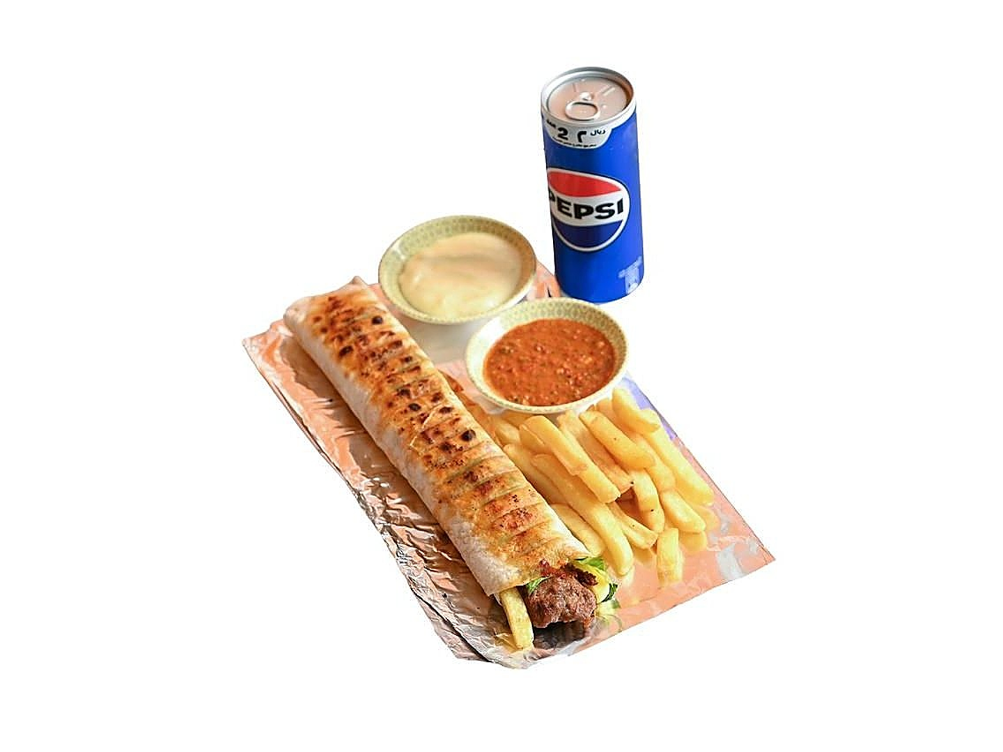 وجبة كباب لحم