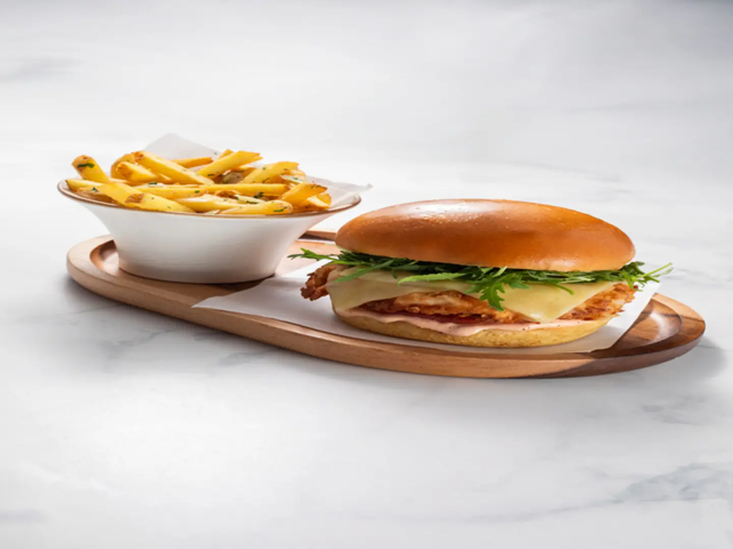 برجر كرسبي تشيكن