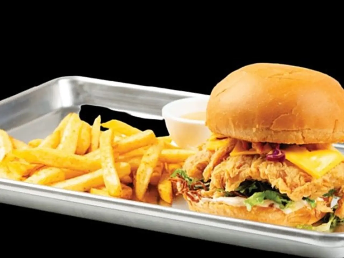 برجر دجاج كرسبي