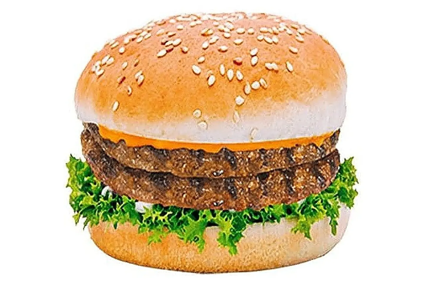 برجر لحم دبل