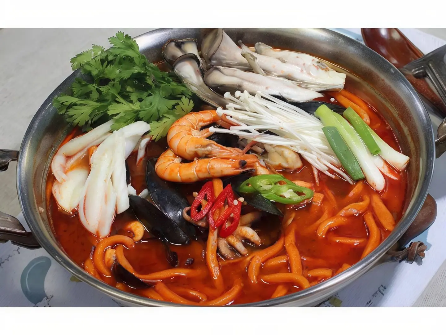 Spicy Seafood Soup